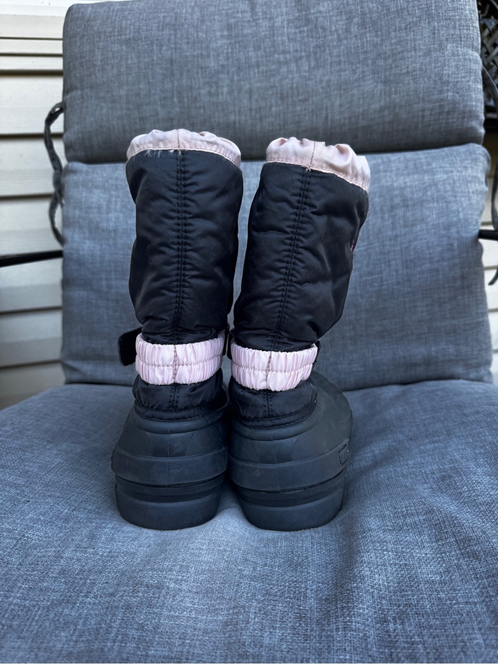 Sorel Youth Flurry Waterproof Winter Snow Boots Purple Black Size 6 - Picture 4 of 6